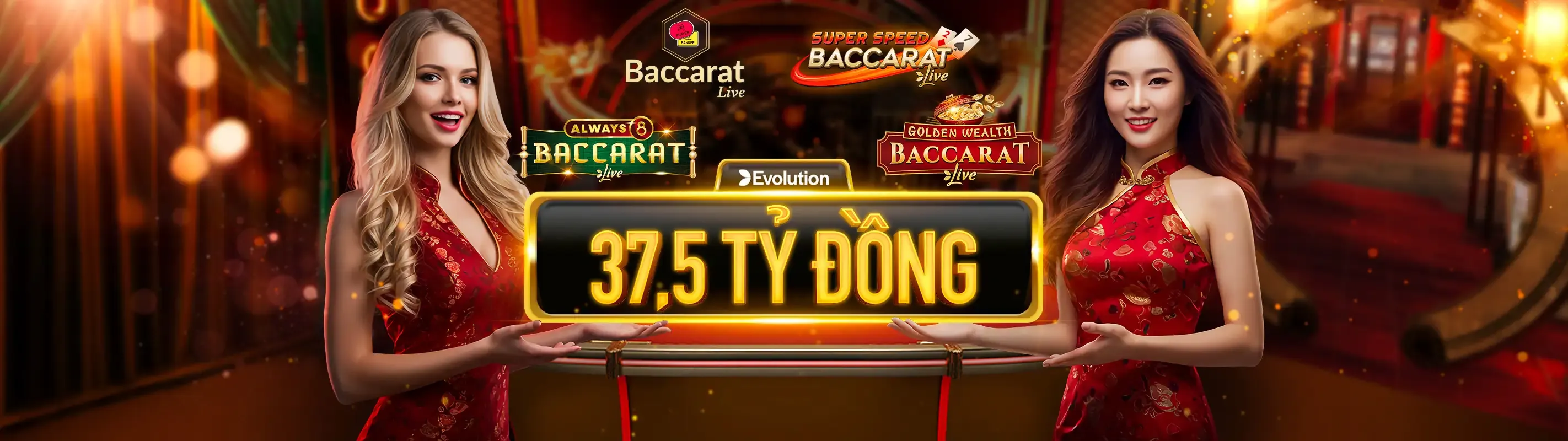 Bàn Baccarat sang trọng tại tai 789 bet